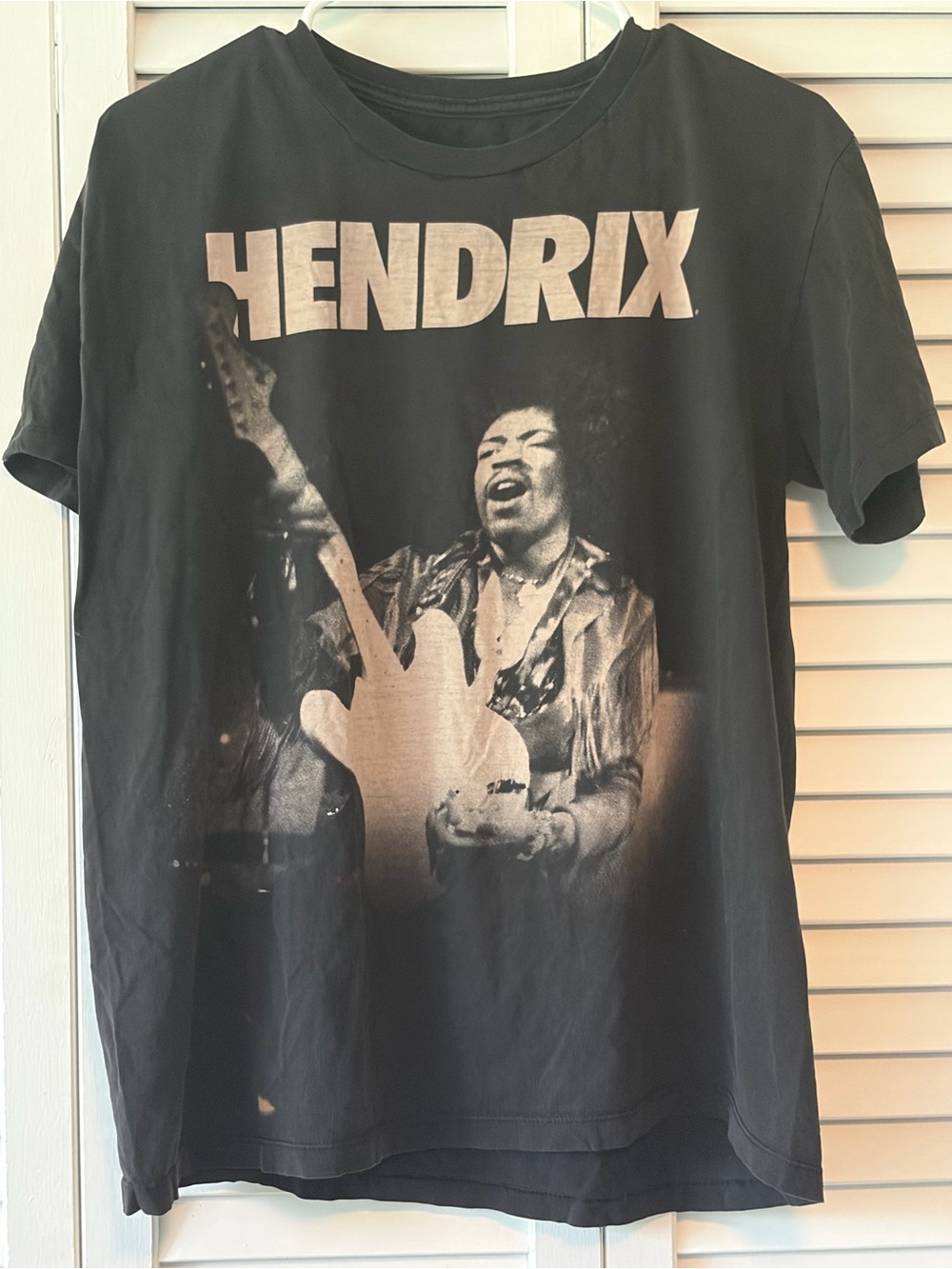 Men's Black Hendrix Graphic T-Shirt